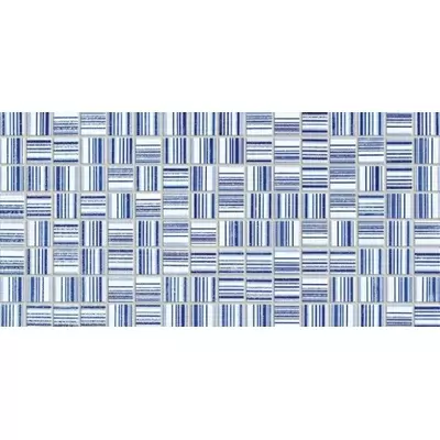 Piemme Valentino Nuances Blu Mosaico 9 25x50