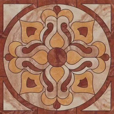 Ceracasa Ducale Roseton Nacar 116.8x116.8