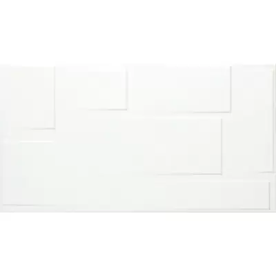 Fanal Blocks Rev. Relieve Blanco 32.5x60