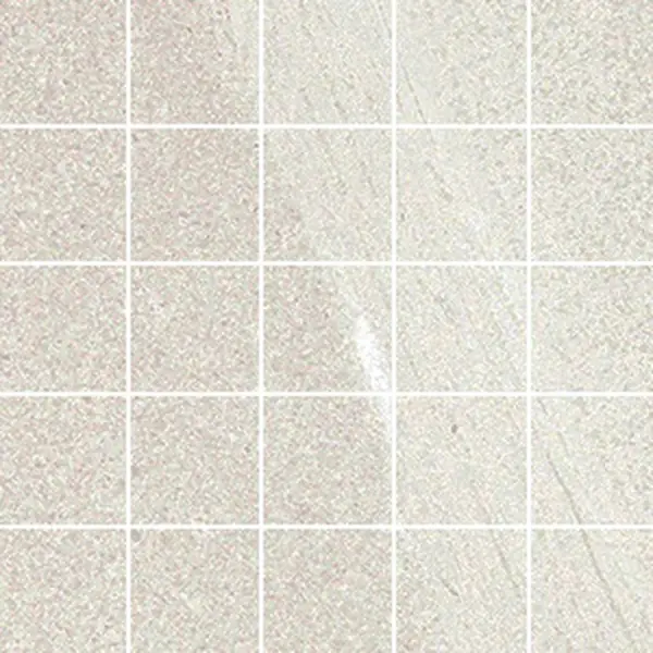 Iris Ceramica Pietra Di Basalto 868575 Bianco Mosaico 5 Antislip 30x30