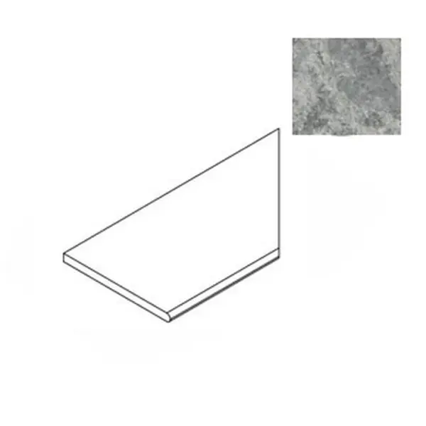 Atlas Concorde Russia Forte Dei Marmi Quark 620090001097 Persian Grey Round Angolare 30x60