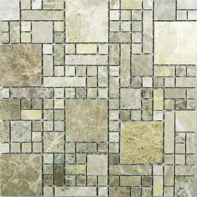 Bonaparte Мозаика из натурального камня Tetris 30.5x30.5