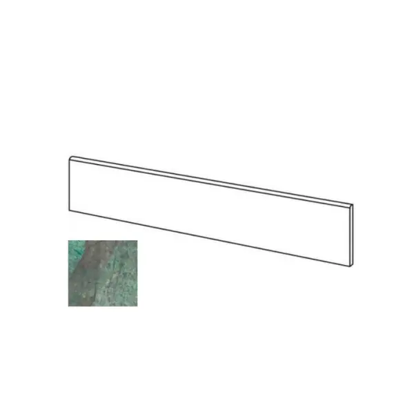 Impronta italgraniti Charm Experience CH0576L Battiscopa Amazzonite Lap 7x60