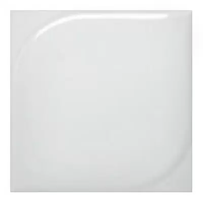 WOW Essential 105131 Leaf L White Gloss 25x25