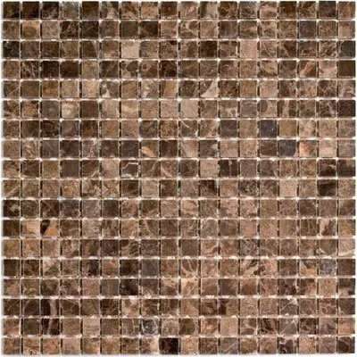 Pixel mosaic Каменная PIX304 Dark Emperador 1.5 30,5x30,5