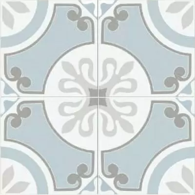 Dual Gres Hydraulics Glaston Light Blue 45x45