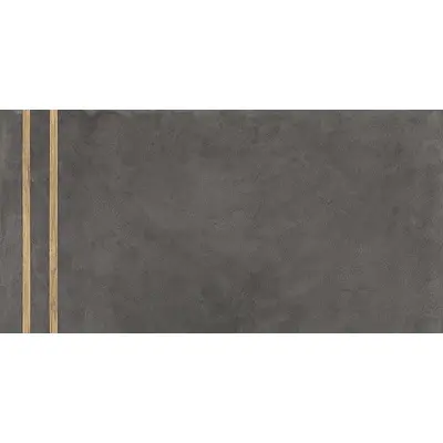 Ceramica Fioranese Sfrido SFL624R Cemento4 Nero 2 lines 60x120