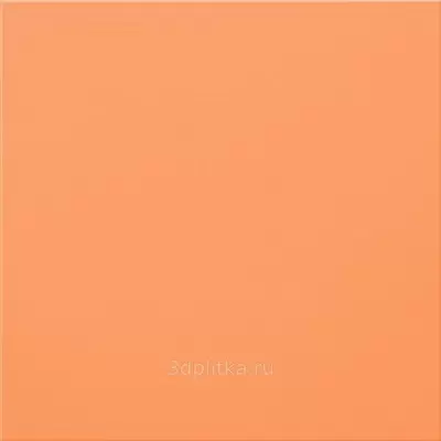 Уральский гранит Моноколор UF026PR Насыщенно - оранжевый Полированный 60x60