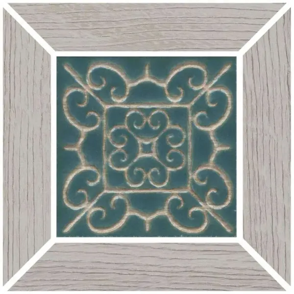 Kerama Marazzi Тровазо ID151 Наборный Серый Светлый Матовый 13x13