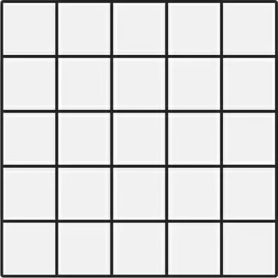Sant Agostino Cortex CSAMCOWH01 Mosaico White 30x30