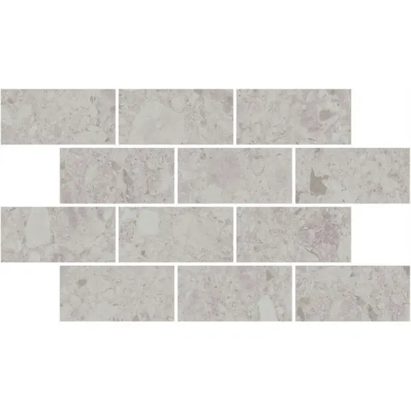 Kerama Marazzi Чеппо ди Гре DD605820\MM Мозаичный Серый Светлый Матовый Обрезной 20x34,6