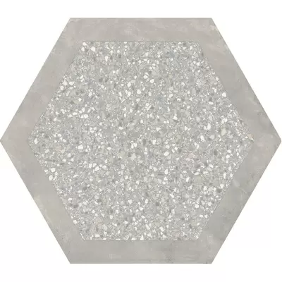 Ornamenta Cocciopesto CP60MP Malta Portland D60 Hexagon 60x60