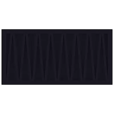 La Diva Carmella Rettangolo Carmella 03 Melanzana L 15x30