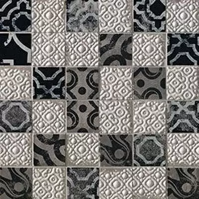 Fap Ceramiche Creta fK63 Maiolica Grey Mosaico 30.5x30.5