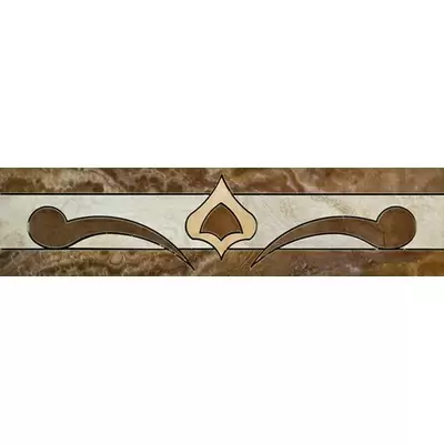 Ceracasa Ducale Cenefa Nacar 1 9.5x38.8
