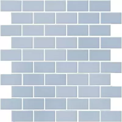 Ceramiche Grazia Essenze MOSAIC6 Mosaico 3x6 Genziana 30x30