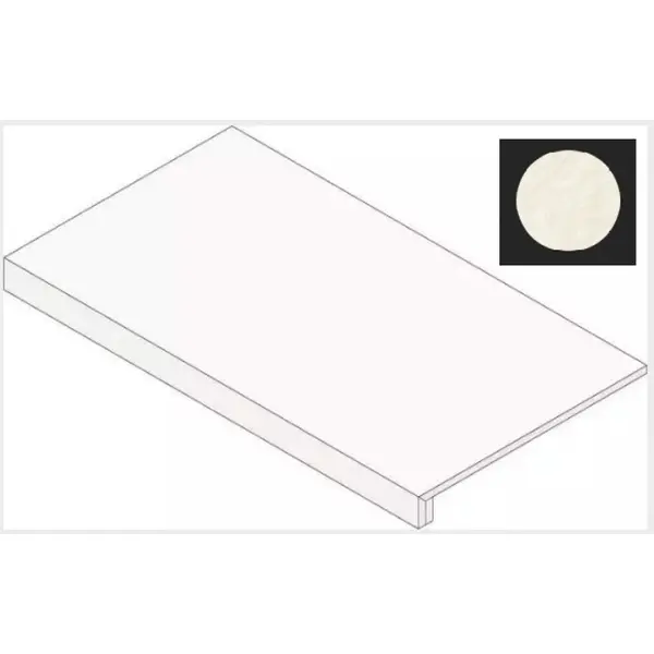 Atlas Concorde Italy Marvel T HDPJ Halo White Scalino 60 33x60 - керамическая плитка и керамогранит