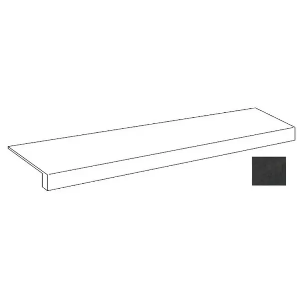 Atlas Concorde Russia Forte Dei Marmi Rock 620070002885 Venaria Black Scalino Frontale 33x160