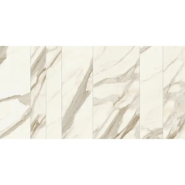Atlas Concorde Marvel Meraviglia APV6 Calacatta Bernini Grid Velvet Ret 59,5x118,2