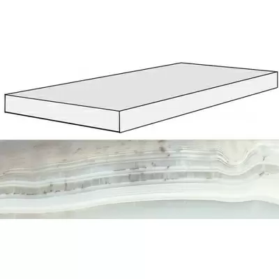 Rex Ceramiche Alabastri Di Rex 739935 Smeraldo Ag Sx 33x120