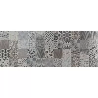 Cerpa Velvet Mosaico Gris 33x90