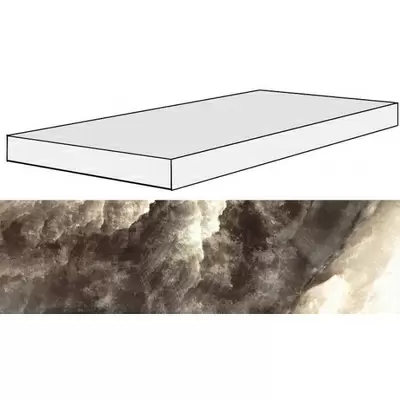 Rex Ceramiche Alabastri Di Rex 739937 Fume Ag Sx 33x120