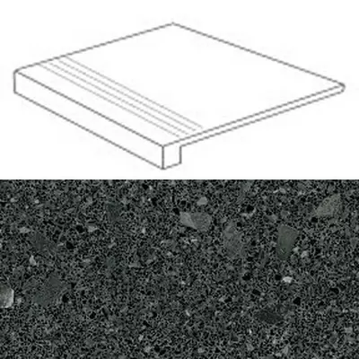 Arcana Ceramica Stracciatella 8EB7 Miscela R Grafito 33x80