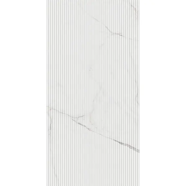 Kerama Marazzi Марсель KM6012B0410R Белый глянцевый структура обрезной 60x119,5 - керамическая плитка и керамогранит