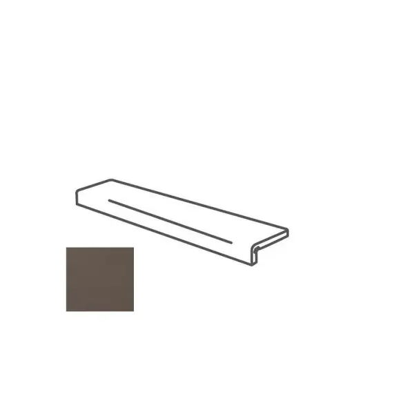 Impronta italgraniti Nuances NU0895I Elemento L Incollato Marrone 16,5x60