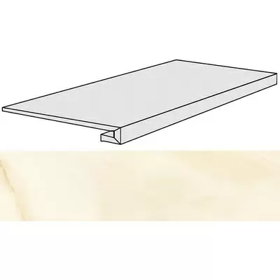 Rex Ceramiche Alabastri Di Rex 739913 Miele Gradino 33x120