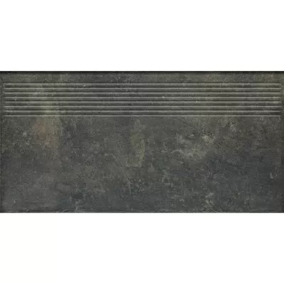 Grupa Paradyz Scandiano Brown Stair Tread 60 30x60