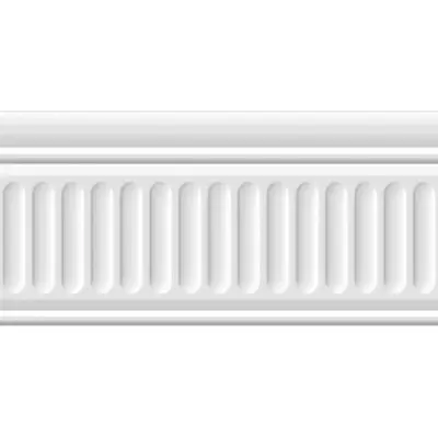 Kerama Marazzi Бланше 19048\3F Белый Структурированный 9.9x20