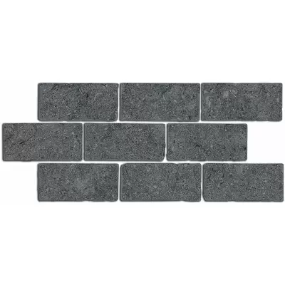 Kerama Marazzi Роверелла BR021 Серый темный мозаичный 34.5x14.7