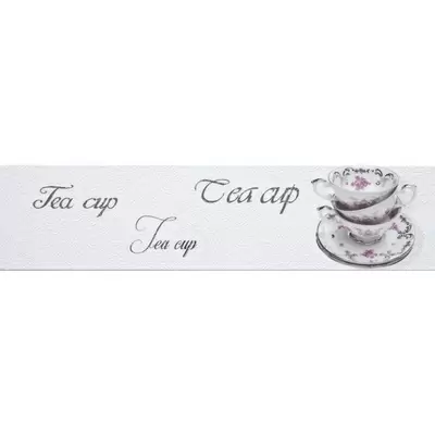 Monopole Ceramica Veronika Tea Cup Blanco Brillo 10x40