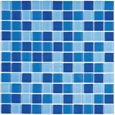 Bonaparte Мозаика стеклянная Blue wave-2 30x30