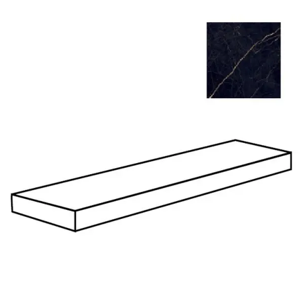 Flaviker PI.SA Supreme Evo 0005754 Angolare Top Sx Noir Laurent Nat Ret 32x120