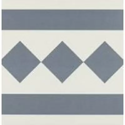 Ribesalbes Antigua PT02106 Cenefa Azul 20x20