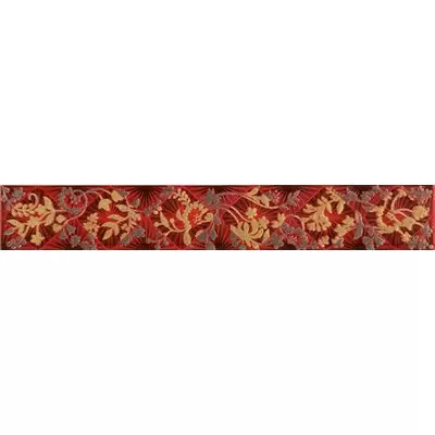 Azulev Lady Listelo Elegance Rojo 40x6