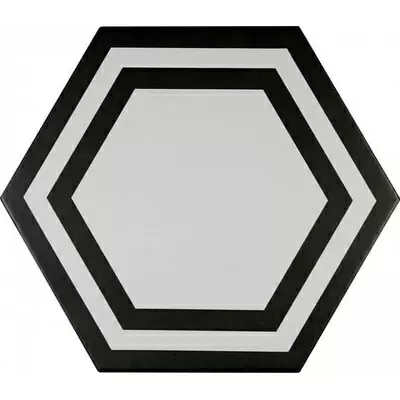 Adex Pavimento ADPV9020 Hexagono Deco Black 20x23