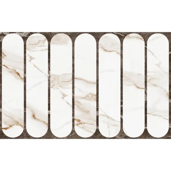 Gracia Ceramica Kapella Белый Низ 03 25x40