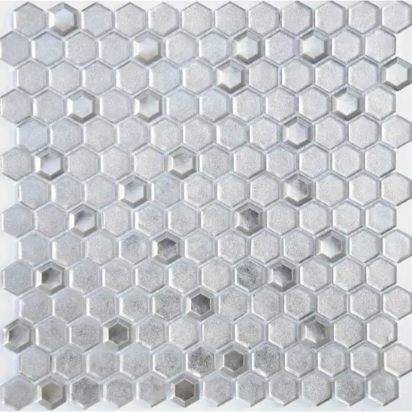 Caramelle Alchimia Argento grani hexagon 30x30 - керамическая плитка и керамогранит