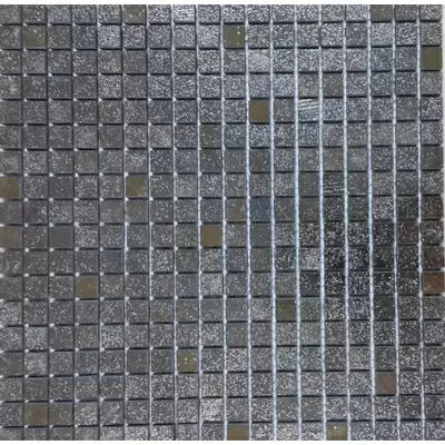 Orro Mosaic Lava Dark Grey 30x30