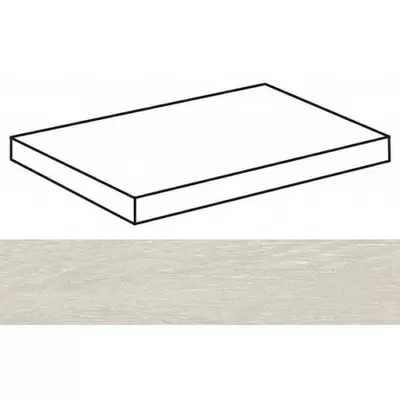 Casalgrande Padana Newood 4946892 Angolare White 120x33