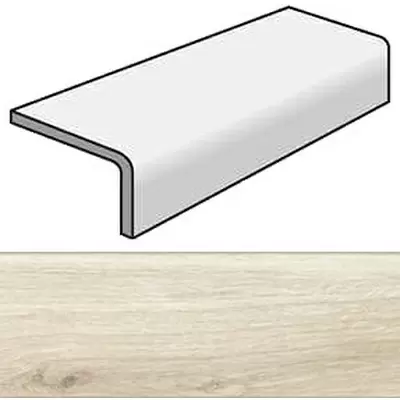 Rex Ceramiche Planches 756092 Amande Elemento Elle Strutturato 15x60