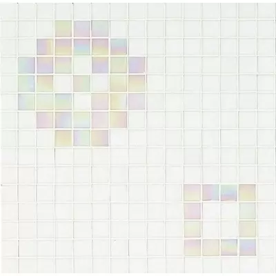 Bisazza Decori 20 06004220VL Petit Four Bianco 32.2x32.2