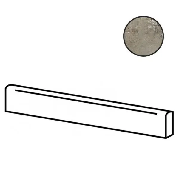 Sadon Murales J88266 Dark Battiscopa Ret 7,5x60