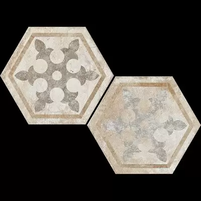 Ceramica Fioranese Heritage Deco Exagona Texture 1 34,5x40