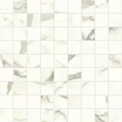 Atlas Concorde Marvel Shine A414 Calacatta Prestigio Mosaico Matt 30x30