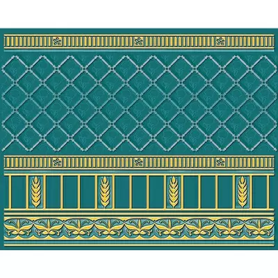 Ceramique Imperiale Воспоминание Бирюзовый 03-72-886-0 25x20
