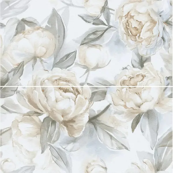 StaroSlim Decors Elite Peonies Decor A+B Matt 2 шт в комплекте 60x120